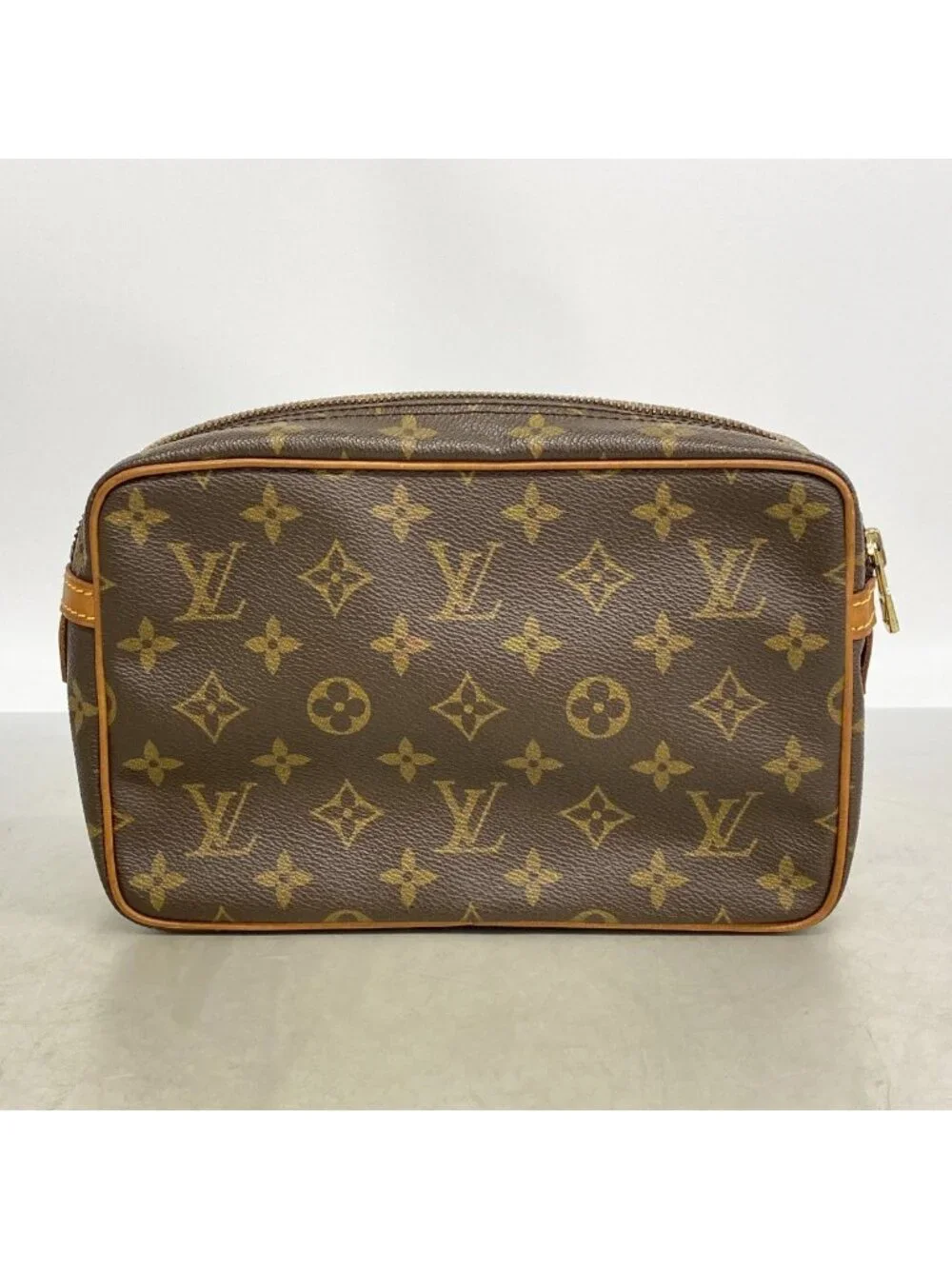 Louis Vuitton Clutch Monogram Compiegne 23 Brown